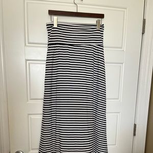Lily Star maxi skirt striped